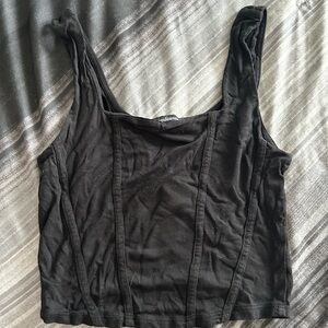 Black Crop Top